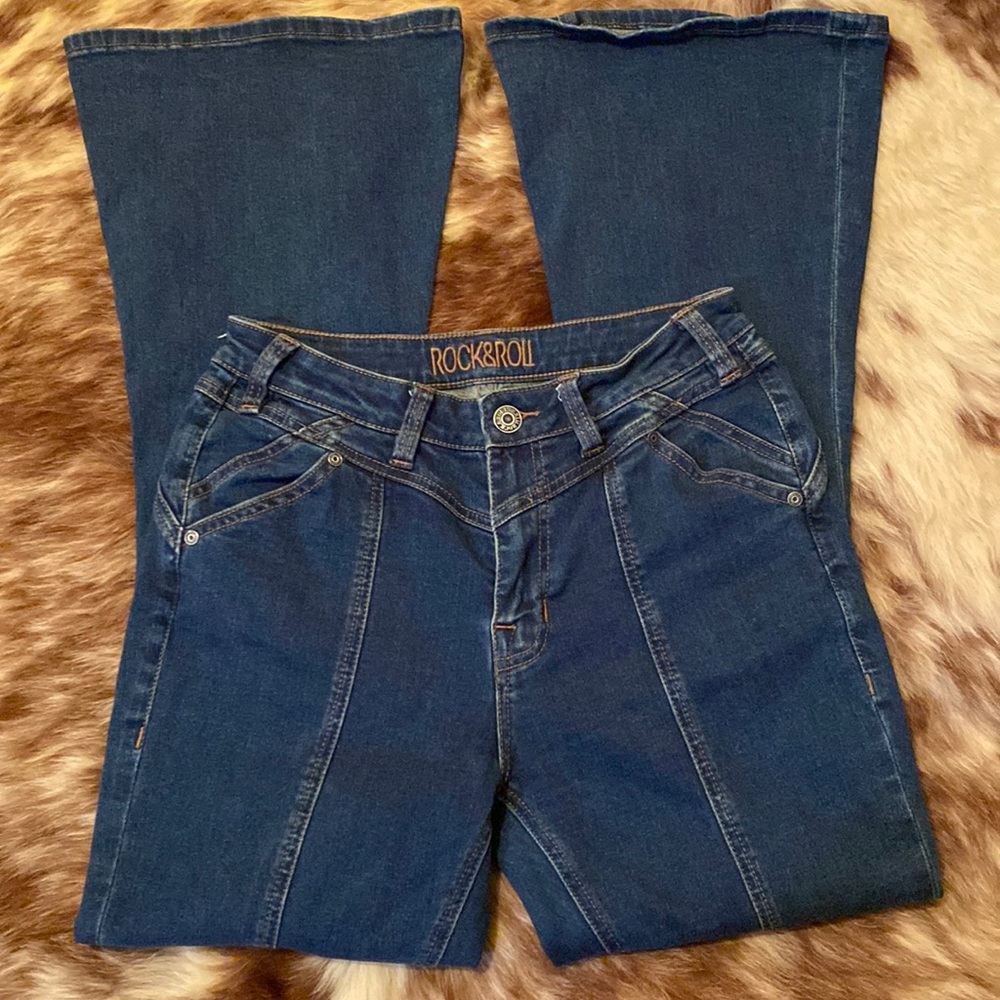 Rock&Roll High Rise Flare Jeans